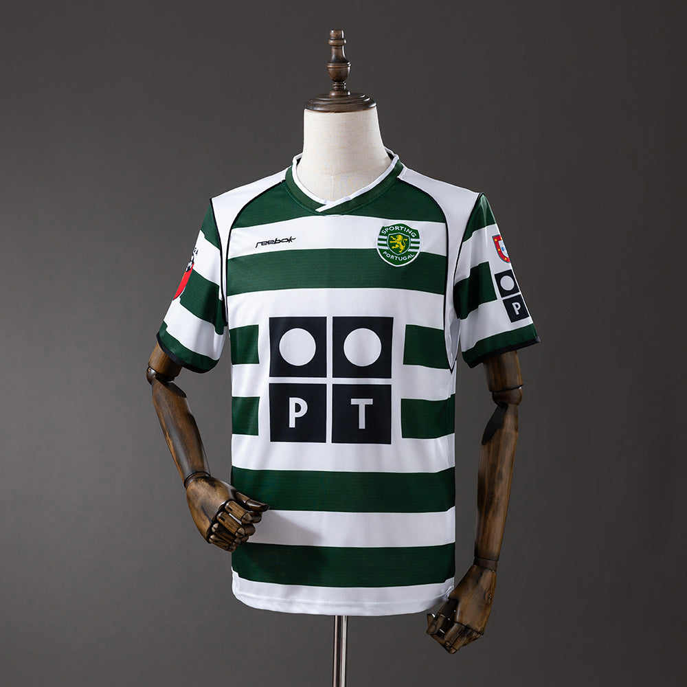 Sporting CP Jersey 2001/03 Home Retro Football Kit product image 1