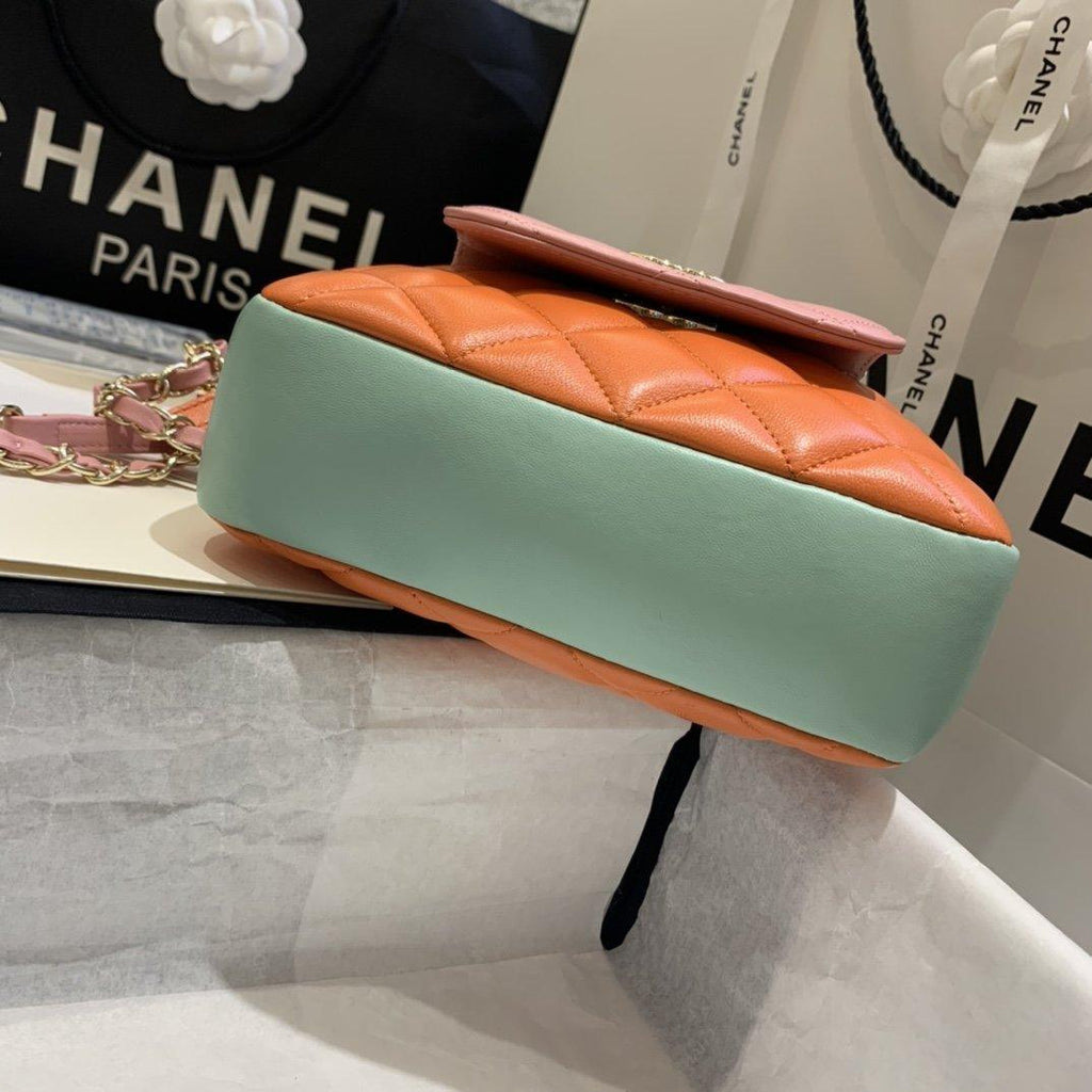 Chanel Tri Color in and Out Waist Bag product image 8, provided for visual reference and product detail review