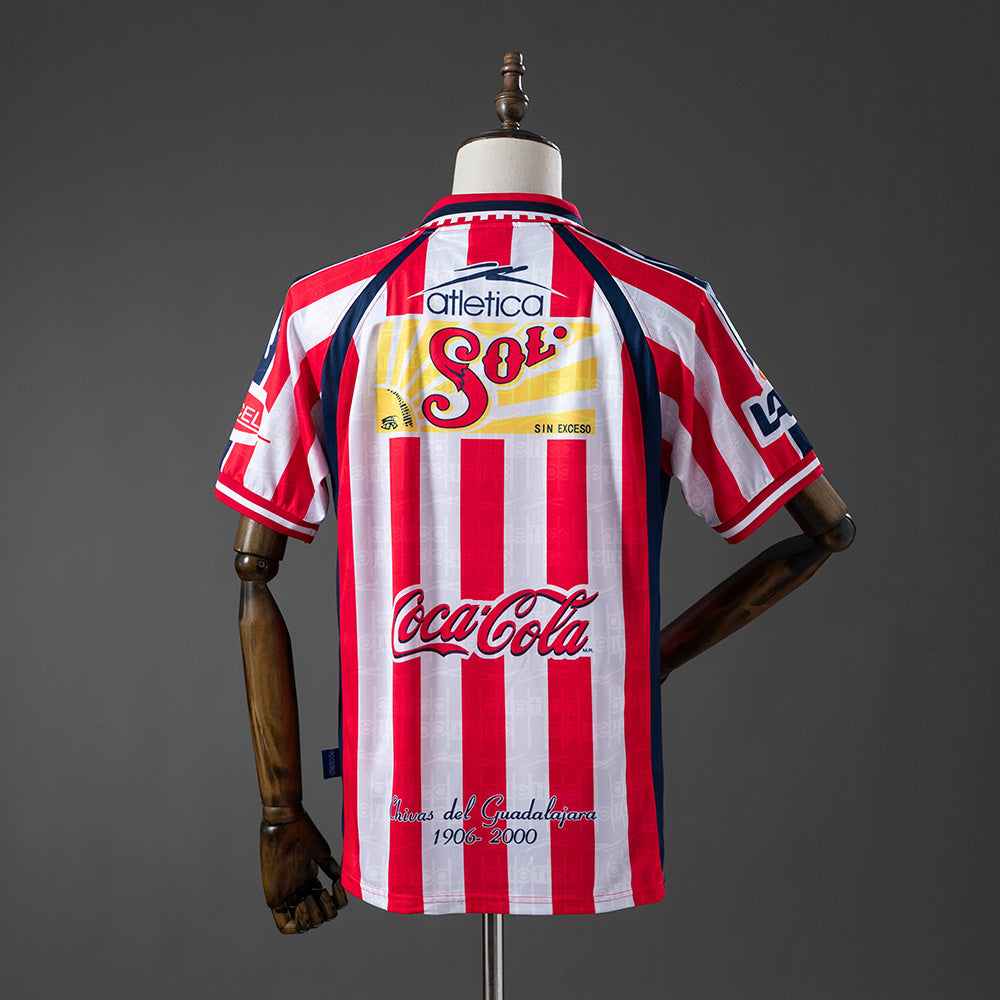 Chivas Home Jersey 1999-2000 Retro Football Kit Soccer Shirt product image 2