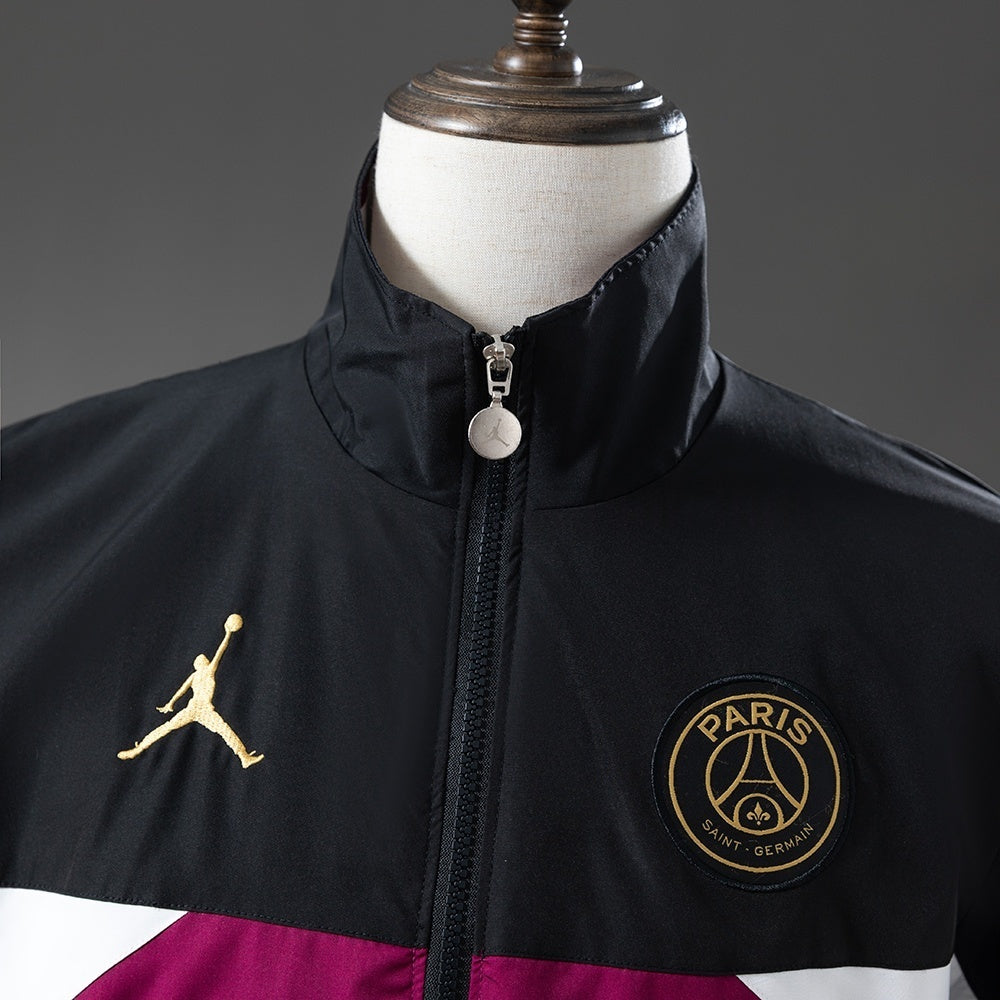 PSG Windbreaker 2025/26 Black & Psychedelic Purple Football product image 8