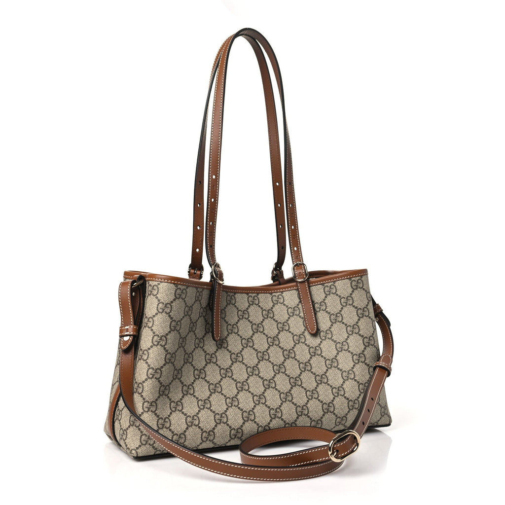 GG Emblem Shopper Medium Tote Bag product image 1, provided for visual reference and product detail review