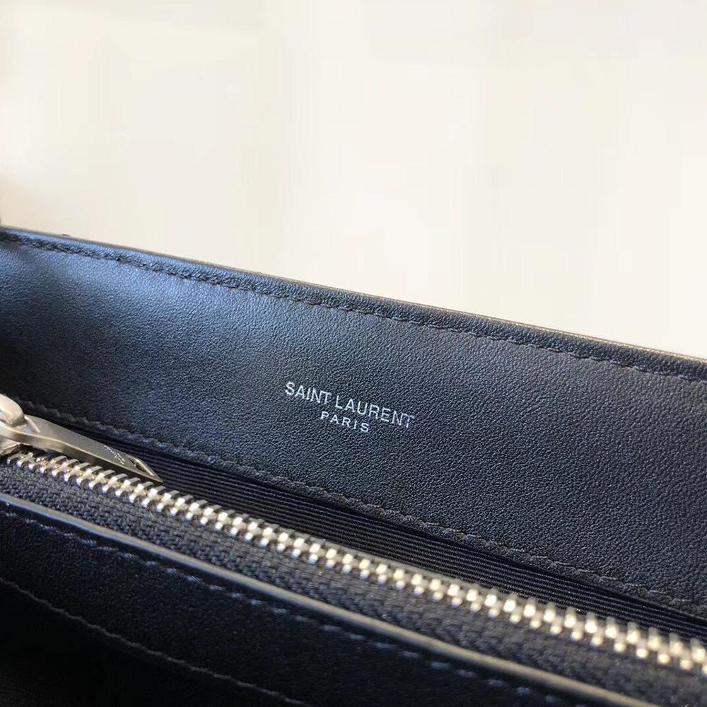 YSL Loulou Small Bag - Nero (Black) product image 7, provided for visual reference and product detail review