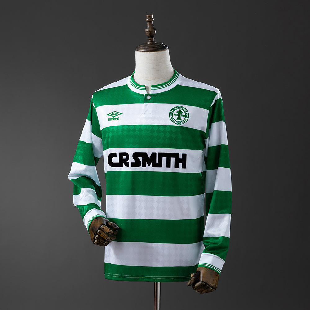 Celtic Jersey 1987-89 Home Retro Kit Long Sleeves product image 1