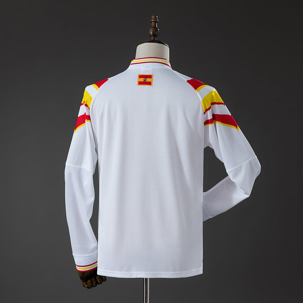 Spain Third Jersey 1996 Long Sleeves Retro Football Kit product image 2