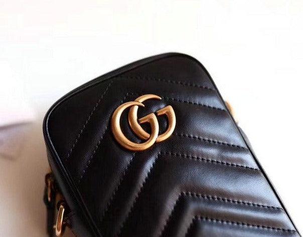 Gucci GG Marmont Mini Shoulder Bag product image 4, provided for visual reference and product detail review