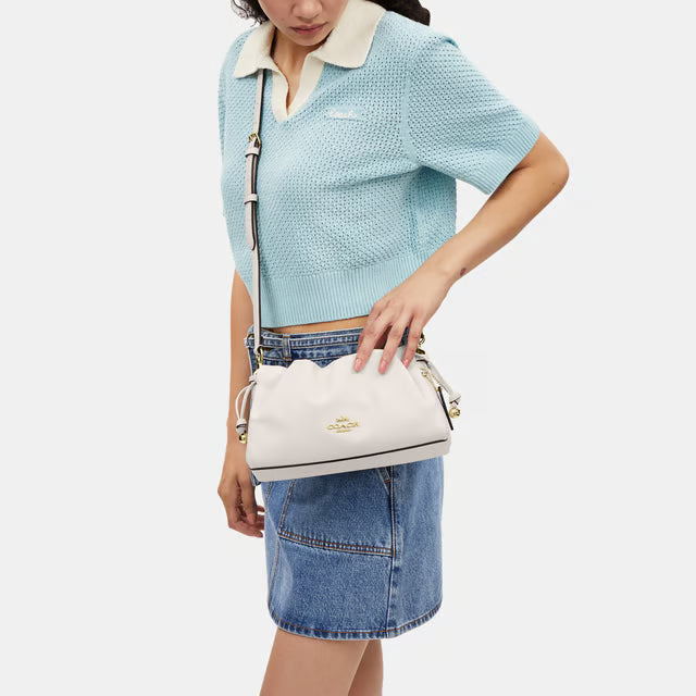Faye Shoulder Bag with Ruching product image 4, provided for visual reference and product detail review