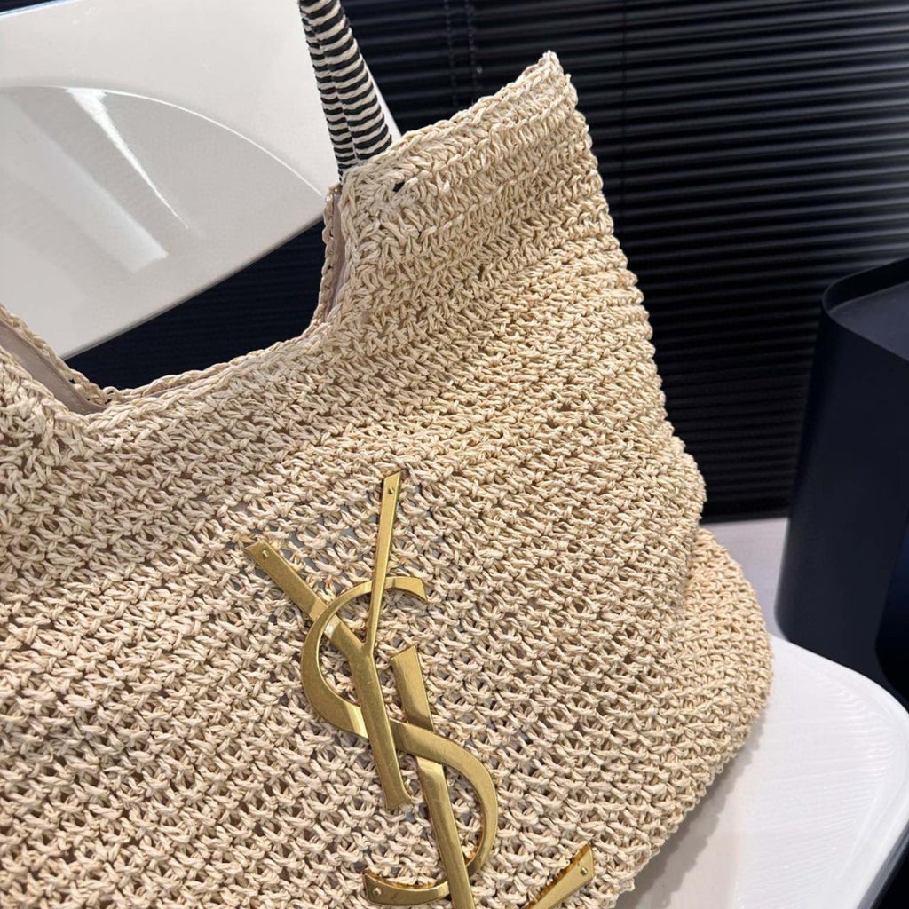 Saint Laurent YSL Raffia Bag product image 8, provided for visual reference and product detail review