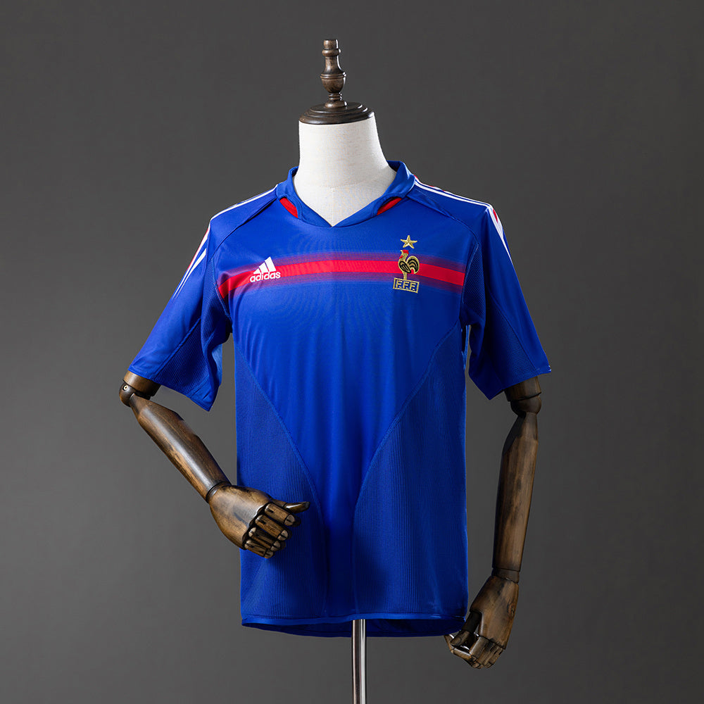 France Jersey 2004 Home Retro Football Kit product image 1