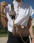Louis Vuitton Multi-Pochette Bag - Brown product image 1, provided for visual reference and product detail review