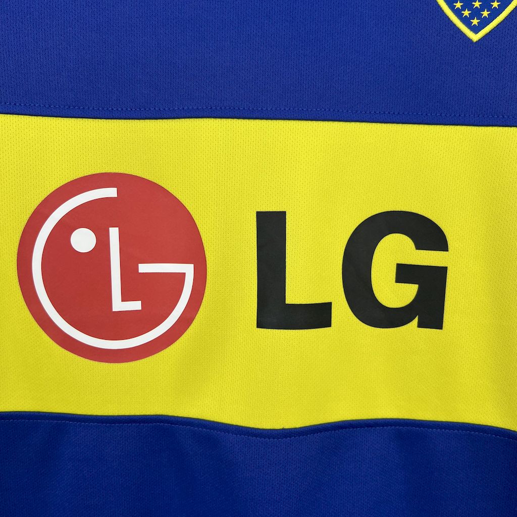 Retro Boca Juniors Jersey 2010-11 Home Football Kit Soccer product image 4