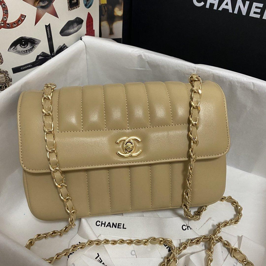 Chanel Vertical Quilted Flap Bag product image 1, provided for visual reference and product detail review