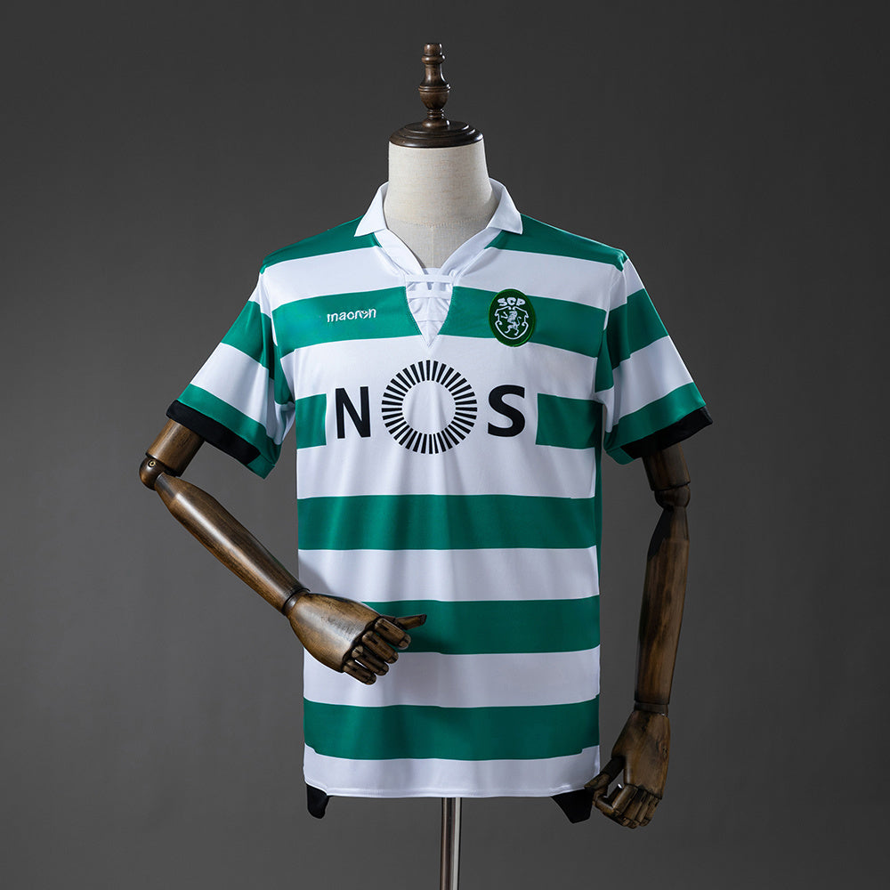 Sporting CP Home Jersey 2018-19 Retro Football Kit Soccer product image 1