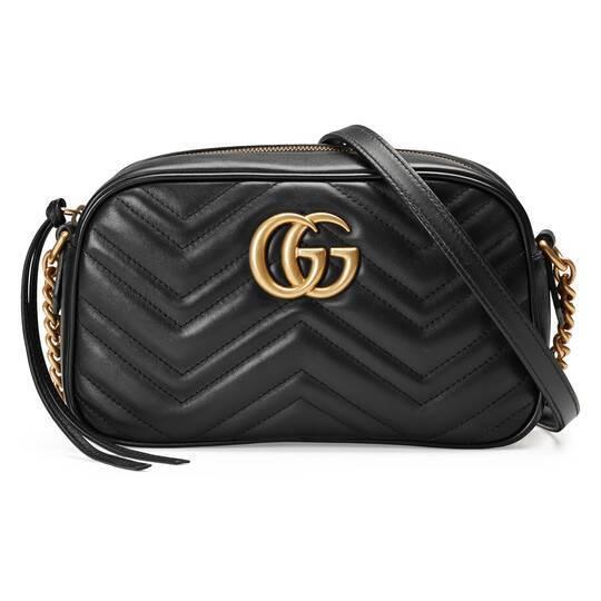 Gucci GG Marmont Small Matelassé Shoulder Bag product image 1, provided for visual reference and product detail review
