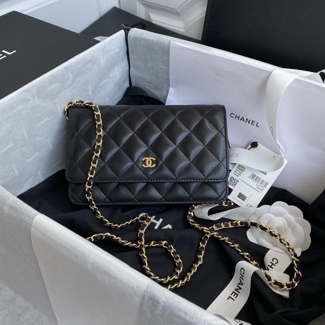 Chanel Wallet On Chain WOC Black Lambskin - Classic Black product image 1, provided for visual reference and product detail