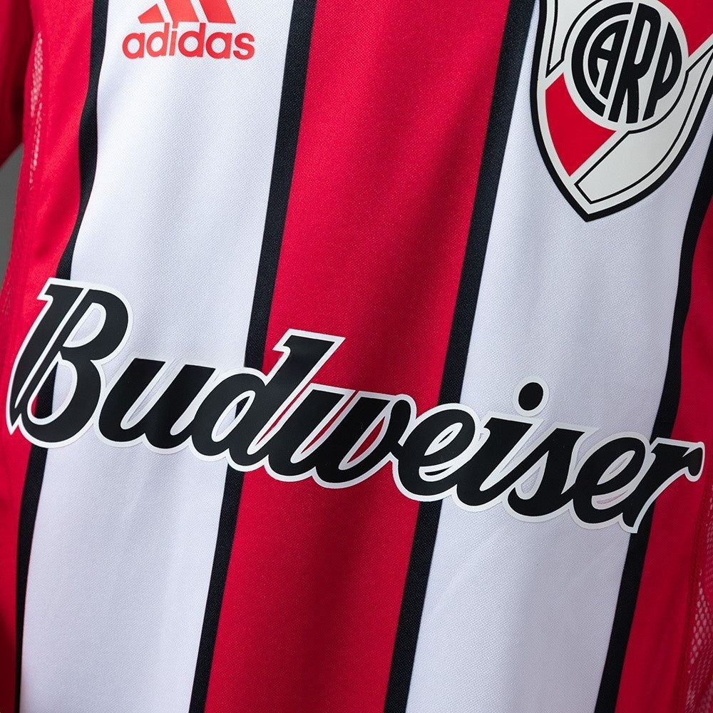 River Plate Jersey 2003-04 Home Retro Football Kit Long product image 7