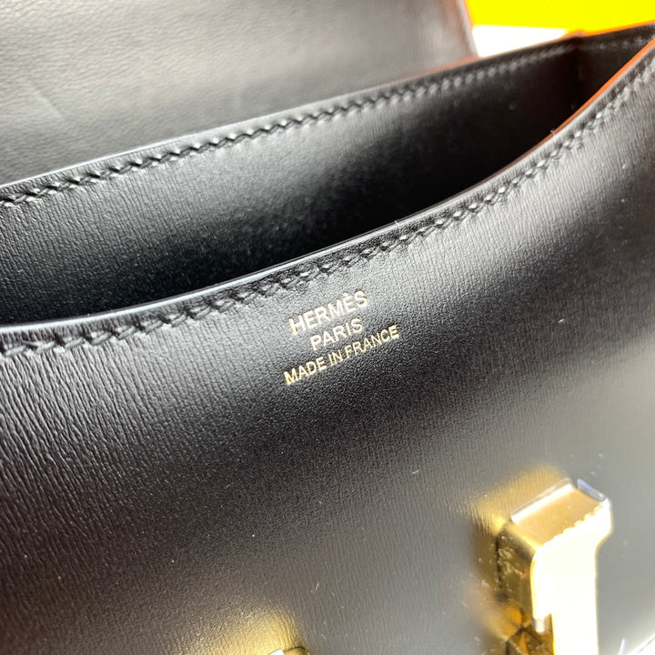 Hermes Constance Bag Mini 14cm - Black product image 7, provided for visual reference and product detail review