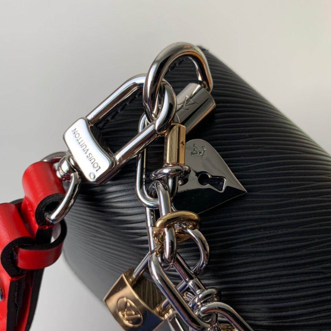 LV Twist MM Epi Leather Handle Crossbody Bag with LV Twist Lock and Love Lock Charms product image 6, provided for visual