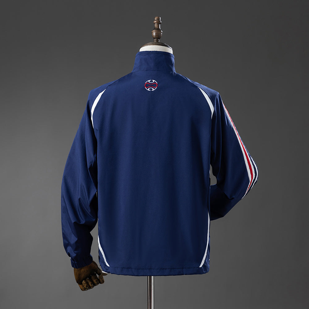 France Windbreaker 2005-06 Retro Football Soccer Jacket product image 2