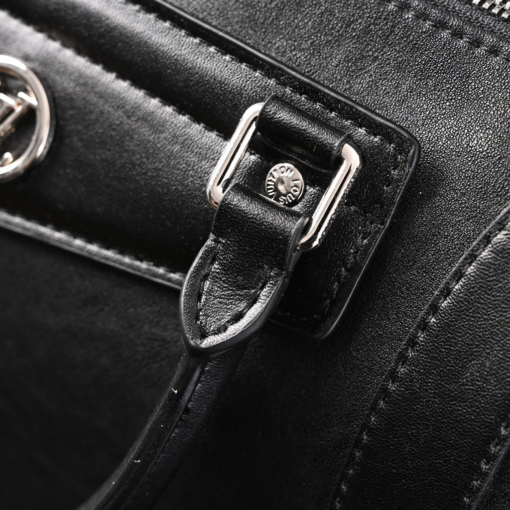 Louis Vuitton Nano Biker Bag in Black Lambskin Leather – Top Handle & Shoulder Carry (M14623) product image 8, provided for