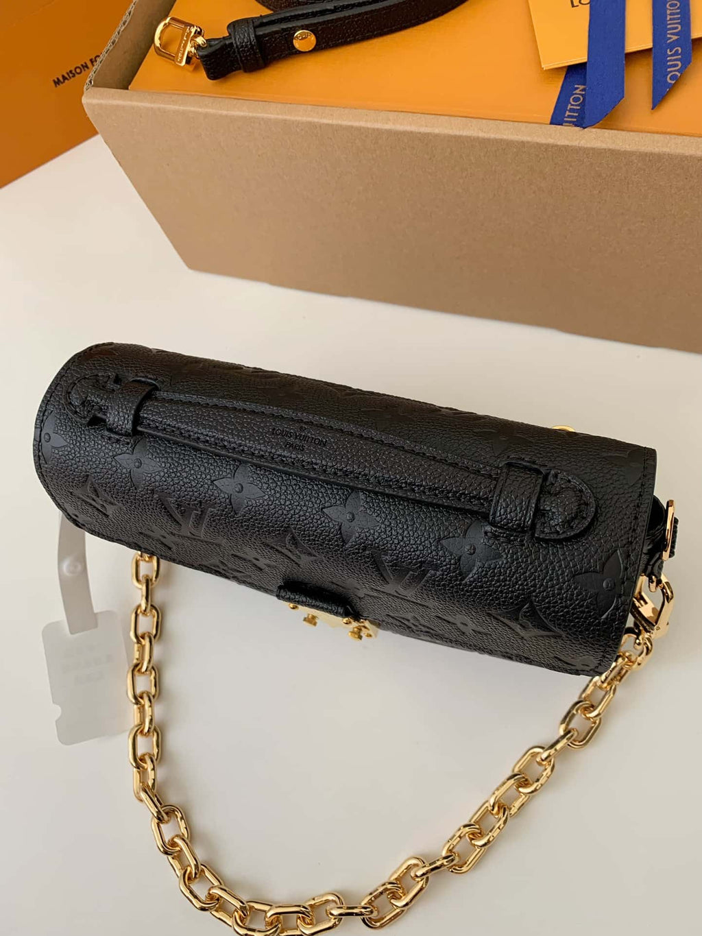 Louis Vuitton Monogram Empreinte Handbag - Black product image 9, provided for visual reference and product detail review