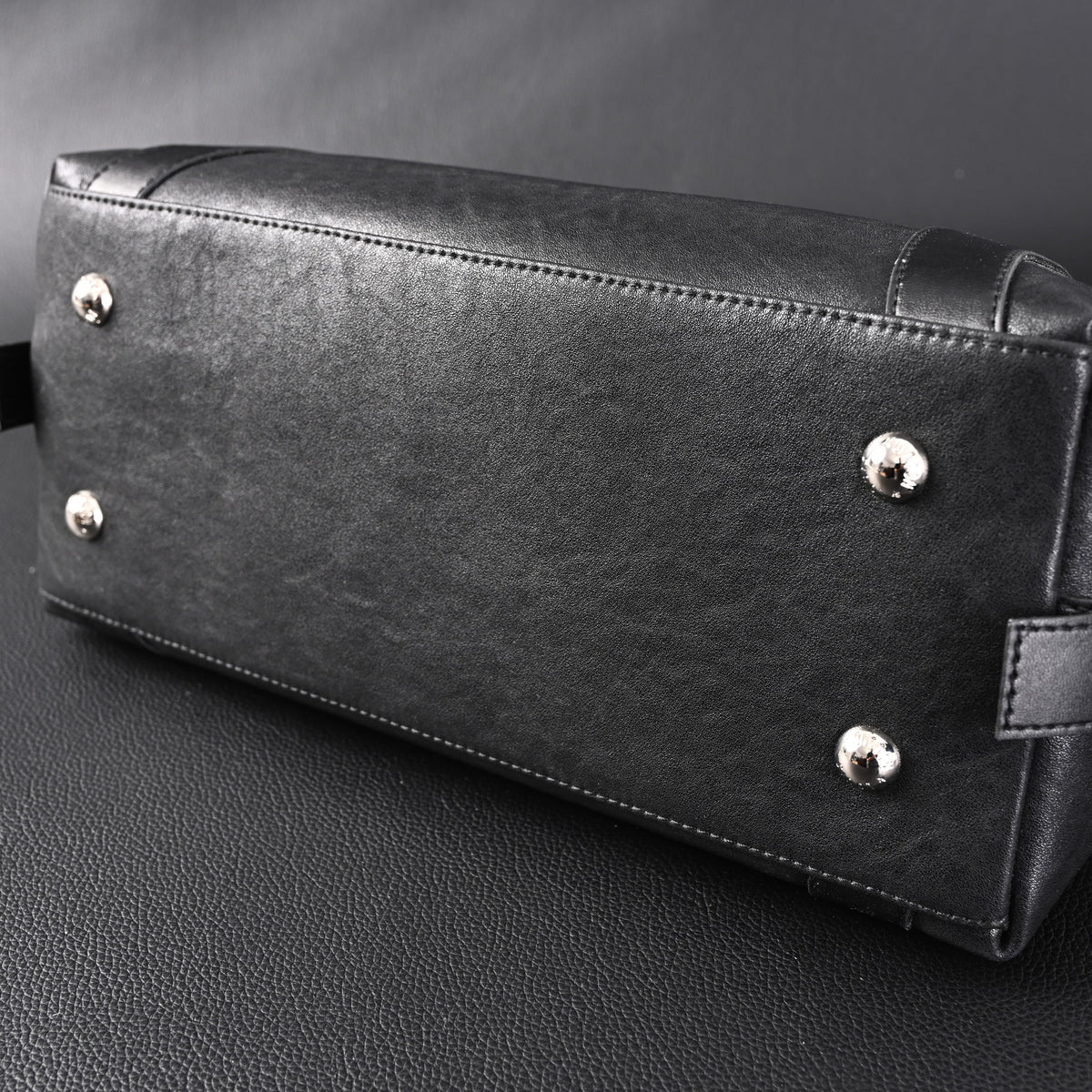 Louis Vuitton Nano Biker Bag in Black Lambskin Leather – Top Handle & Shoulder Carry (M14623) product image 4, provided for