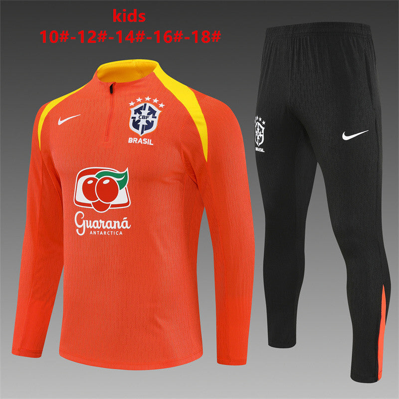 Kids Player Version Brazil Training Tracksuits 25/26 product image 1