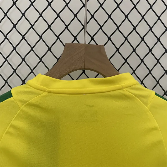 Retro Kids Brazil Home Jersey 2002 product image 8