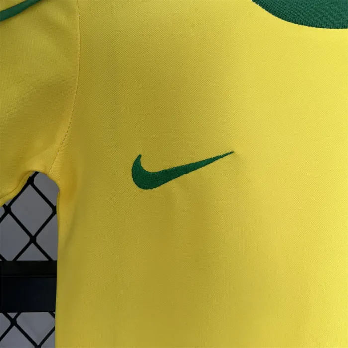 Retro Kids Brazil Home Jersey 1998 product image 5