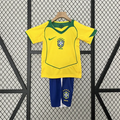 Retro Kids Brazil Home Jersey 2004 product image 1