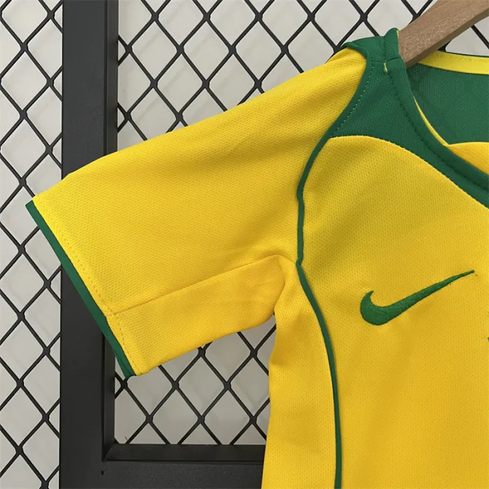 Retro Kids Brazil Home Jersey 2004 product image 3
