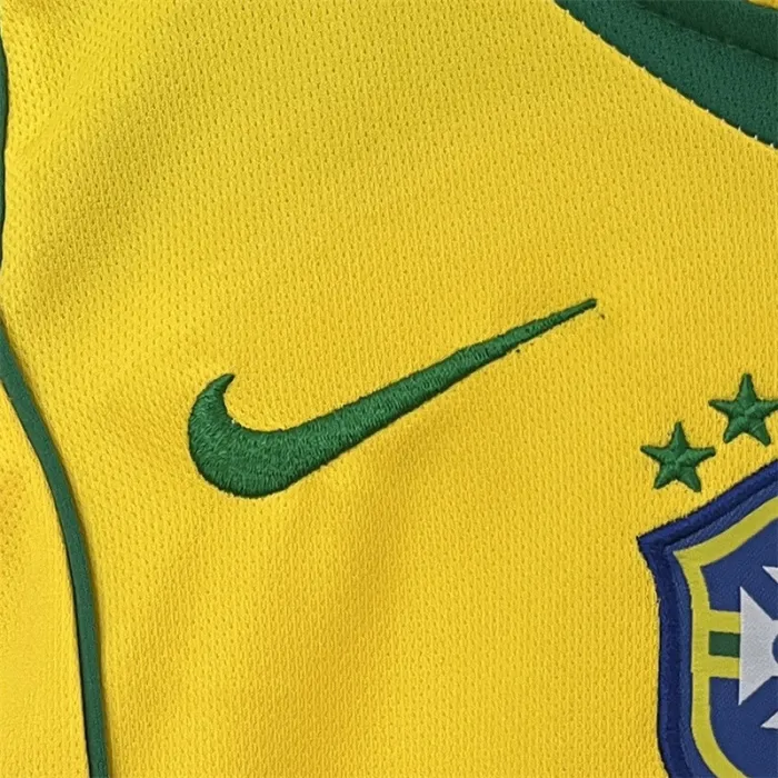 Retro Kids Brazil Home Jersey 2004 product image 4