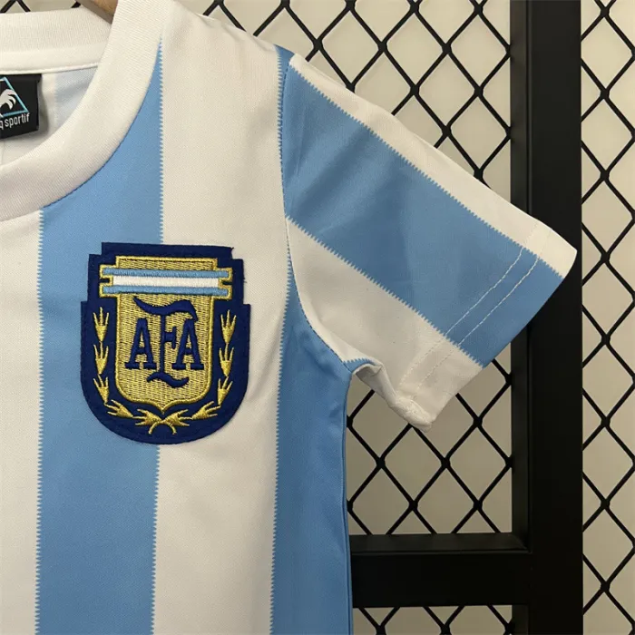 Retro Kids Argentina Home Jersey 1986 product image 3