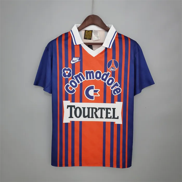 Paris PSG Jersey Home kit 1992/93 Retro Football Team product image 1