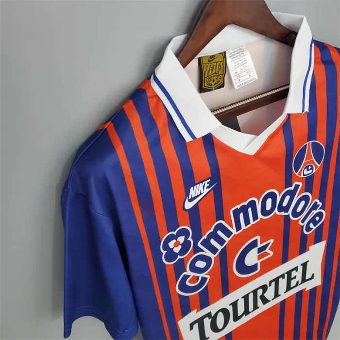 Paris PSG Jersey Home kit 1992/93 Retro Football Team product image 3