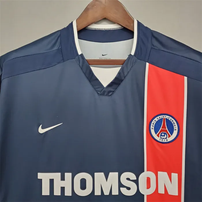 Paris PSG Jersey Home kit 2002/03 Retro Football Team product image 2