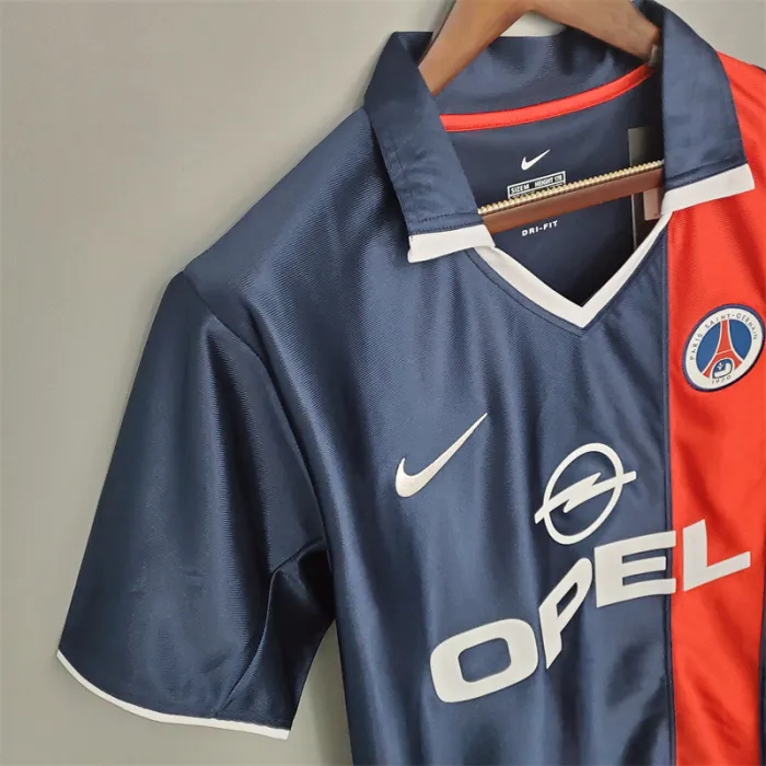 Paris PSG Jersey Home kit 2001/02 Retro Football Team product image 5