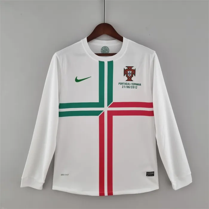 Portugal Jersey Away kit 2012 Retro Long Sleeves Football product image 1