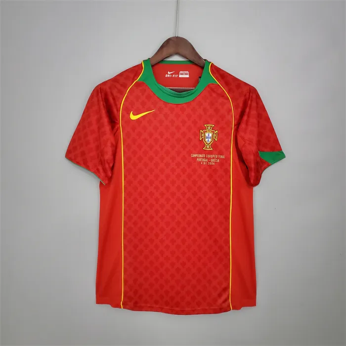 Portugal Jersey Home kit 2004 Retro Football Team Soccer product image 1