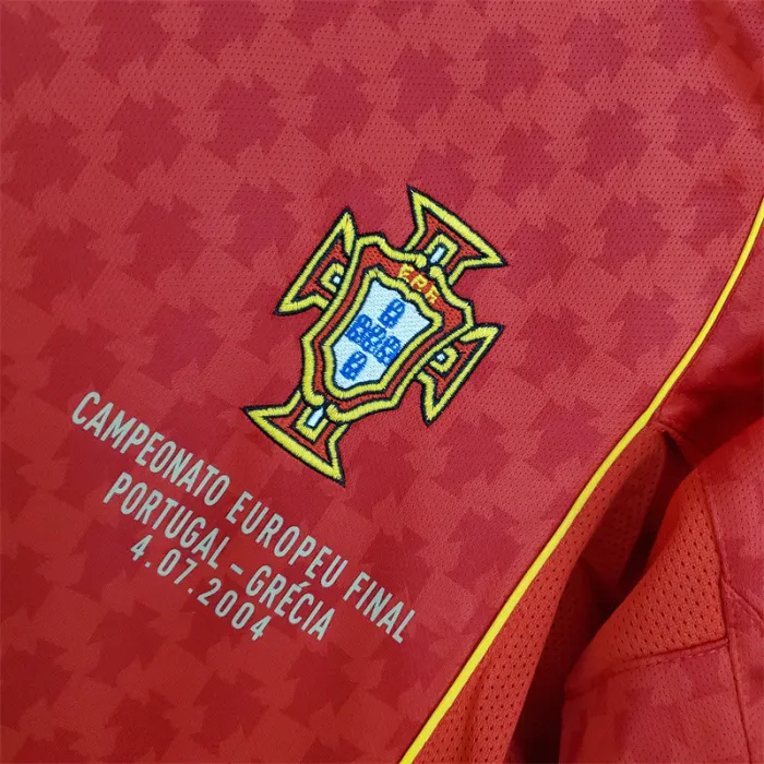 Portugal Jersey Home kit 2004 Retro Football Team Soccer product image 3