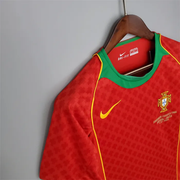 Portugal Jersey Home kit 2004 Retro Football Team Soccer product image 5