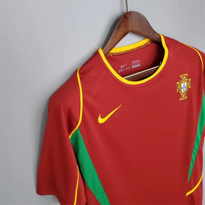 Portugal Jersey Home kit 2002 Retro Football Team Soccer product image 5