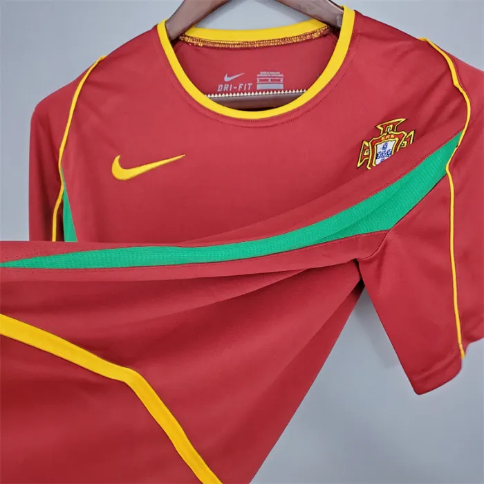 Portugal Jersey Home kit 2002 Retro Football Team Soccer product image 6