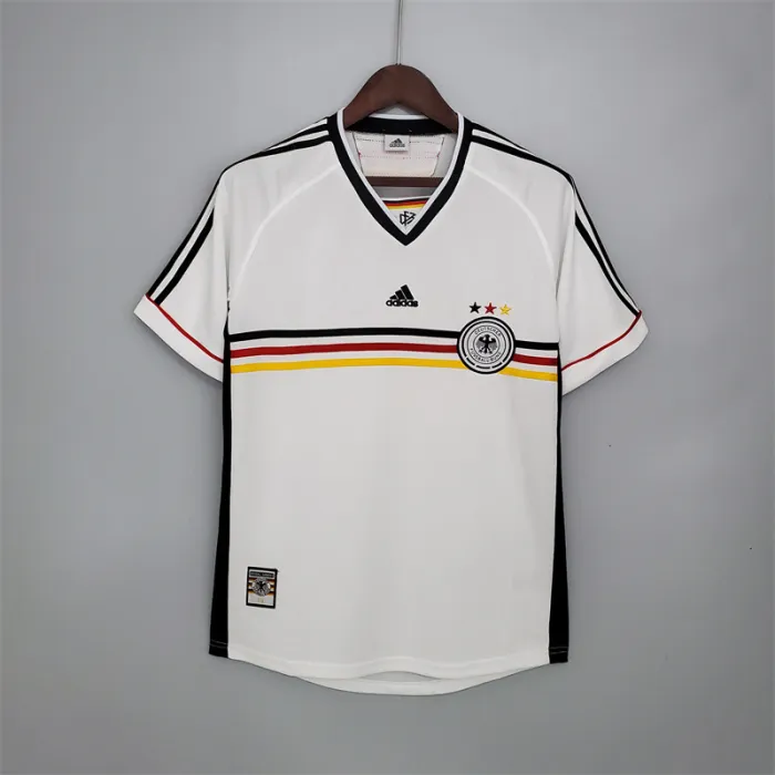 Germany Jersey Home Kit 1998 Retro Football Team Soccer product image 1