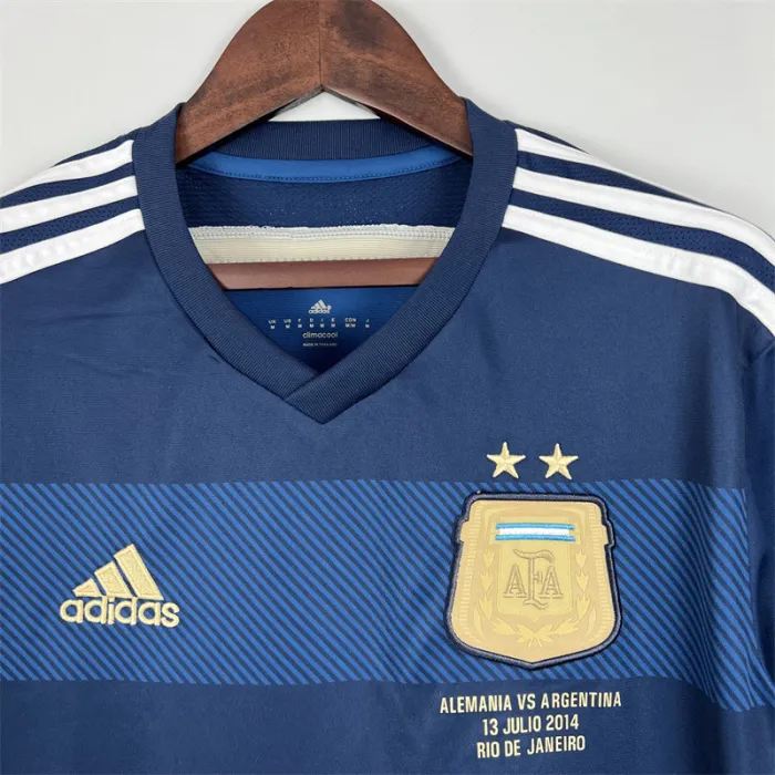 Argentina Jersey Away Kit 2014 Retro Football Team Soccer product image 3