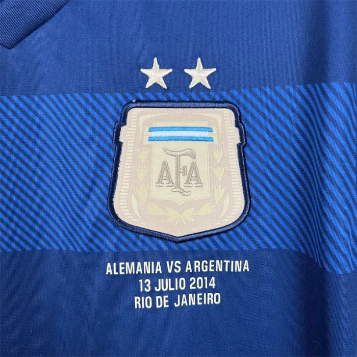 Argentina Jersey Away Kit 2014 Retro Football Team Soccer product image 4