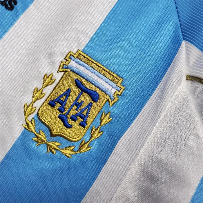 Argentina Jersey Home kit 1998 Retro Football Team Soccer product image 3