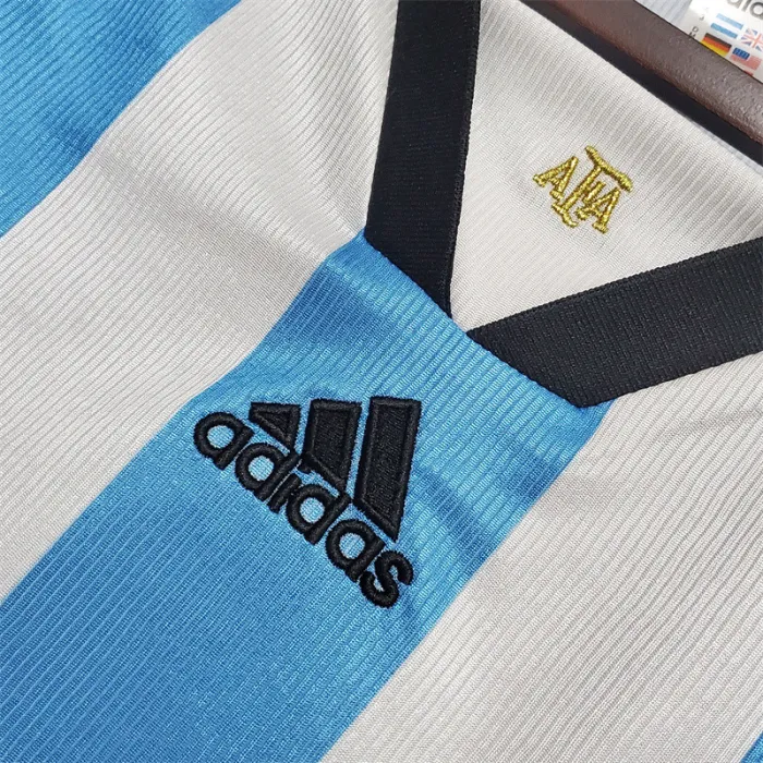 Argentina Jersey Home kit 1998 Retro Football Team Soccer product image 4