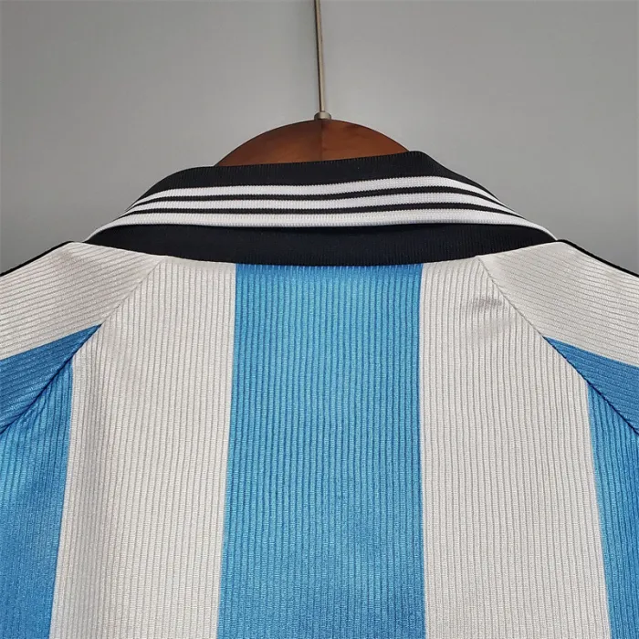 Argentina Jersey Home kit 1998 Retro Football Team Soccer product image 10