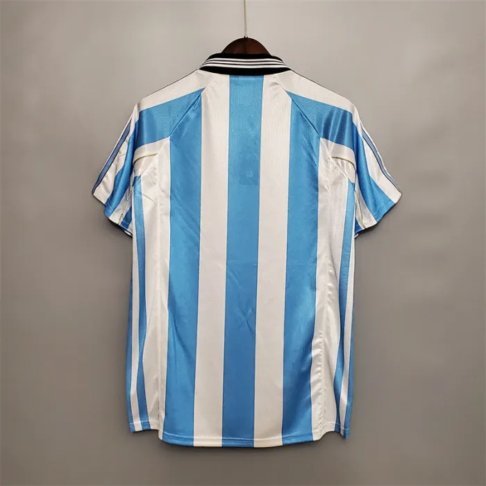 Argentina Jersey Home kit 1998 Retro Football Team Soccer product image 11
