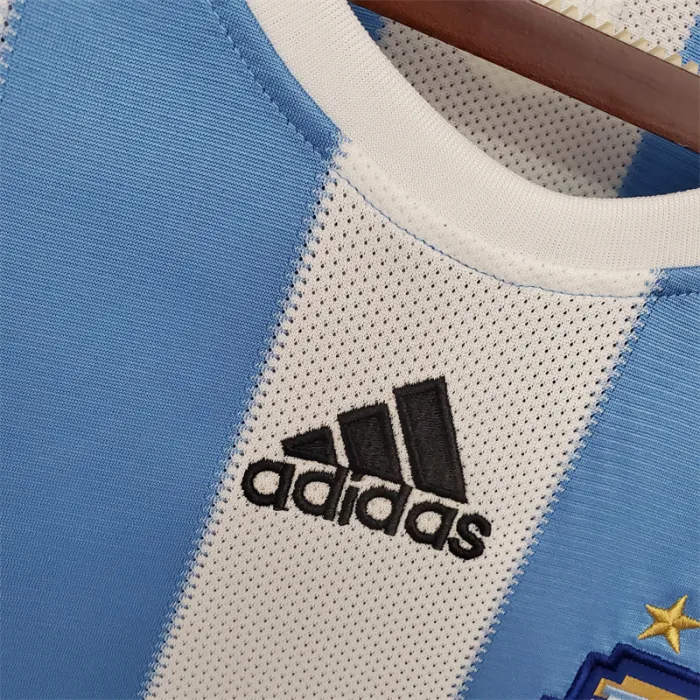 Argentina Jersey Home Kit 2010 Retro Football Team Soccer product image 4